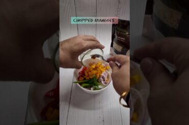 #Mango & #Macaroni Salad. #Quick & Easy #Recipe. #mangorecipe #healthy #salad