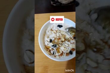 Oatmeal Recipe/Healthy Breakfast Recipe/Weight Loss Recipe@sgtastytreats #ytshorts