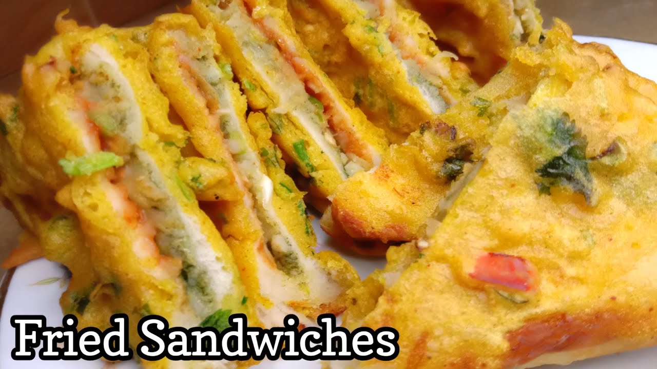 Fried Sandwich Recipe For Iftar|Amazing Bread Sandwich Pakora Recipe|Ramadan Recipes Fried Sandwich Recipe For Iftar|Amazing Bread Sandwich Pakora Recipe|Ramadan Recipes