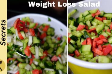 How to Make Healthy Vegetable and Green Salad for Weight Loss Transformation | Easy Salad Recipes