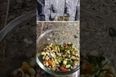 Lobia salad recipe for weight loss #youtubeshorts#shortvideo #healthy #gymlover #weightloss