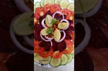 super healthy and delicious salad recipe ! simple and easy salad #salad #greensalad #shorts #short