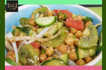 Your Protein Salad | Healthy Snack | Healthy fruit and veggie salad| Catch Kitchen With Saima
