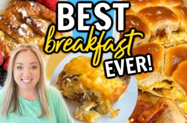 3 OF THE BEST BREAKFAST RECIPES WE'VE EVER MADE | YOU MUST TRY THESE EASY BREAKFAST IDEAS