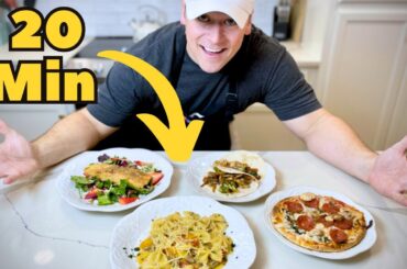 Get Healthy in Half the Time - 20 Minute Meals!