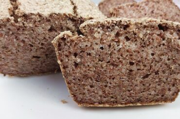 My best recipe for buckwheat bread!! GLUTEN-FREE, SUGAR-FREE, EGG-FREE/4-INGREDIENT BREAD RECIPE
