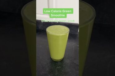 Low Calorie Green Smoothie Recipes For Weight Loss