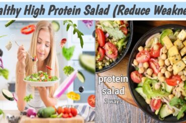 Easy Healthy Salad Recipe (reduce weakness) |TO Young Fresh Skin | In URDU/HINDI