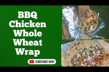Low Calorie Wrap|BBQ Chicken Whole Wheat Wrap|Healthy Wraps| Quick and easy wrap recipe by YummFood|