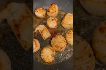 The perfect and easy scallops recipe    #easydinner #healthy #food #keto #dinnerrecipes