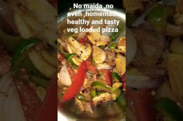 healthy and tasty 5mints pizza #youtubeshorts #trending #viral #shorts #healthylifestyle