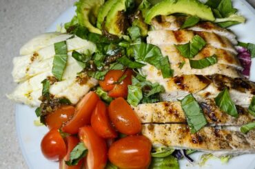 GRILLED CHICKEN SALAD | Healthy Salad Recipe (weight loss Recipe)