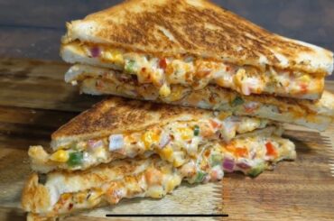 Cheese Sandwich Recipe | How To Make Mayonnaise Sandwich #No Oven #healthy #quick #oregano #shorts