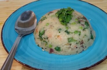 Weight-loss breakfast Recipes: Healthy vegetables Ghee Upma