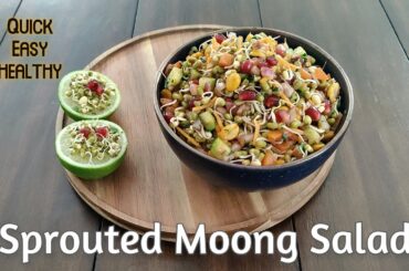 Sprouted Moong Salad | How to make Healthy Salad  | Healthy Recipes