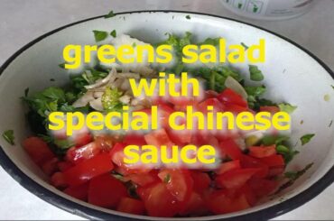 If You Have Some Greens Try This Greens Salad - Really Healthy Recipes For Weight Loss, Vegan Menu