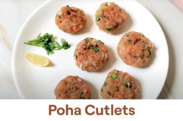 Red Rice Poha Cutlets: Healthy Snack Recipe| Possible