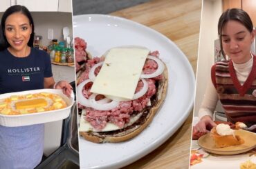 I Tested More Tiktok Recipes that May Kill You- Raw Beef Sandwiches, Valveeta Mac & Cheese Casserole