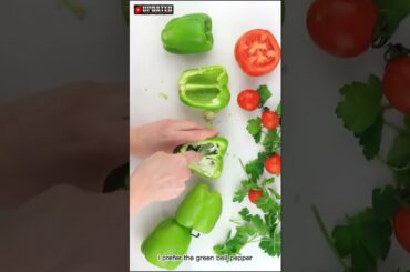 Bell Pepper Sandwich Recipe 2023 | Keto Friendly Sandwich 2023 #shorts #shortsvideo #diy #keto