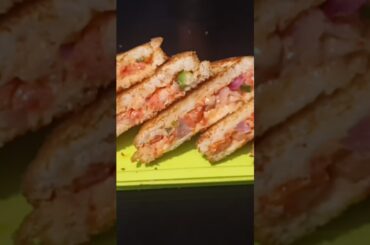 veg healthy sandwich recipe #sandwichrecipe  #vegsandwich #shorts #viralvideo