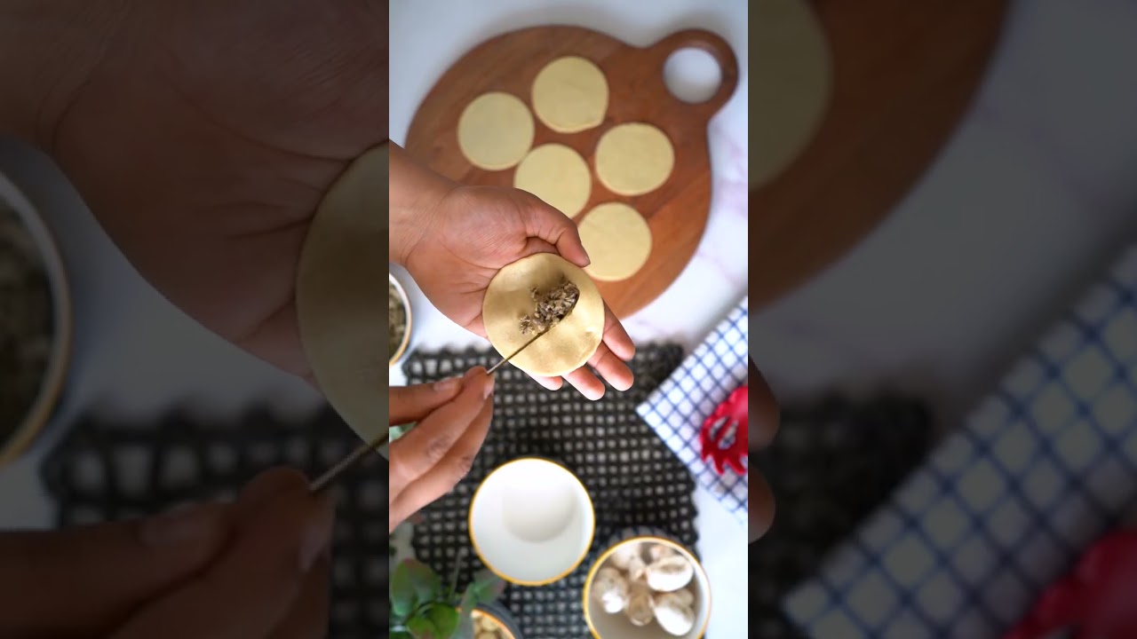 Whole Wheat Gyoza Dumpling | Healthy Homemade Recipes With Nestasia #shorts #shortsvideo Whole Wheat Gyoza Dumpling | Healthy Homemade Recipes With Nestasia #shorts #shortsvideo