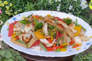 Healthy Fried Eggs Salad | Healthy Egg Salad Recipe | Healthy Egg Salad Easy & Quick