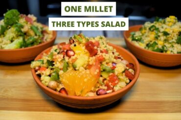 Millet Recipes | Foxtail Millet Salad |  How to cook Millet | Weight Loss Recipes  | Chef Sahajan