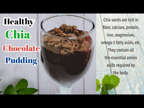 Chia Seeds Pudding |Healthy Breakfast Recipe |Chocolate Pudding Recipe |Weight loss Pudding Recipe Chia Seeds Pudding |Healthy Breakfast Recipe |Chocolate Pudding Recipe |Weight loss Pudding Recipe