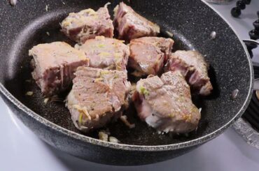 Lamb Lion Chops with Healthy Salad Recipe