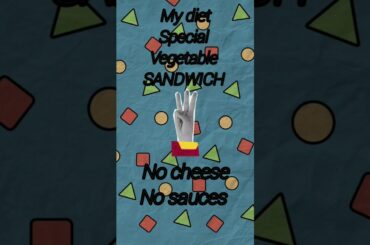 Healthy breakfast_Vegetable sandwich_no cheese_no oil lowcalorie_#healthyrecipe #healthyfood#shorts