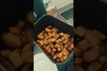 Healthy lunch in 30 min. #health #healthylifestyle #food  #healthyfood #diet #ninja #airfryer