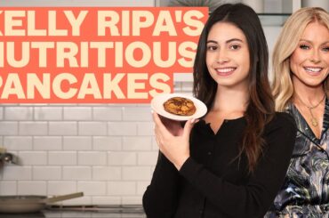 Taste Testing Kelly Ripa's Healthy Banana Pancake Recipe | Celeb Bites