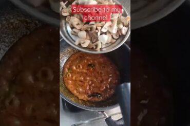 Afternoon Lunch Curry | Mushroom Curry #food #healthy #lunch