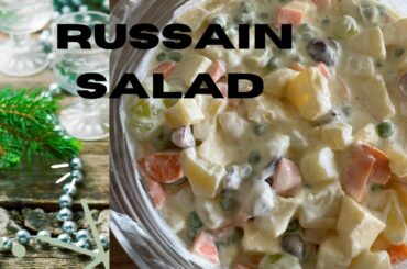 RUSSAIN salad recipe | quick and easy recipe | healthy salad recipe #video #viral #salad #healthy