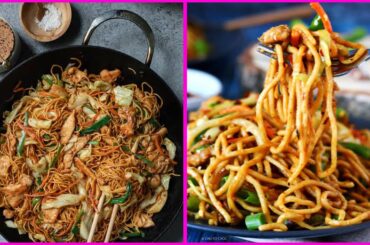 Chicken Chow Mein recipe /easy & delicious Chicken With Noodle healthy food saba’s channel