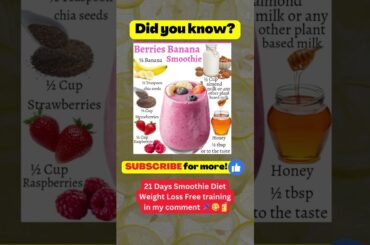 Shed Pounds the Delicious Way: The Ultimate Smoothie Diet for Weight Loss!