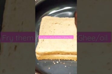 Easy and healthy Bread banana honey toast #bananabread #breadroast #healthyeating