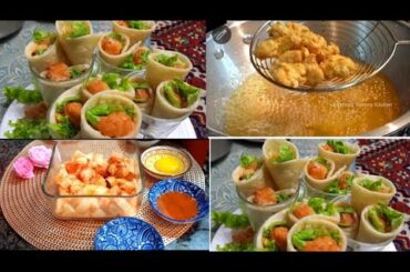 chicken cone recipe with home made tortilla bread | crunchy chicken recipe | iftar recipes