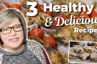 3 Easy Healthy Recipes To WOW Your Taste Buds - Ready in Minutes! You Won't Believe How Delicious!