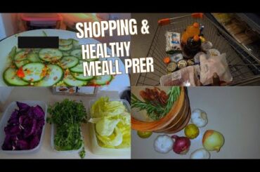 COME SHOPPING WITH ME + HEALTHY MEAL PREP FOR MY BUSY LIFE