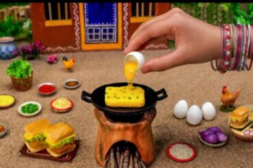 Miniature _Chicken _Sandwich||Sandwich Recipe||Minikitchen #miniature #trending