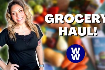 TWO STORE WW GROCERY HAUL FOR WEIGHT LOSS - SPROUTS & WALMART - WEIGHT WATCHERS!