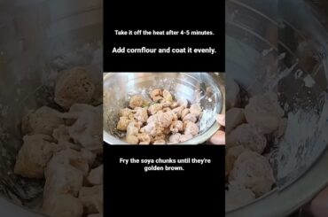 10-Minute Easy Crunchy Chilli Soya Recipe|| Healthy Snacks|| Cooking With Sumati