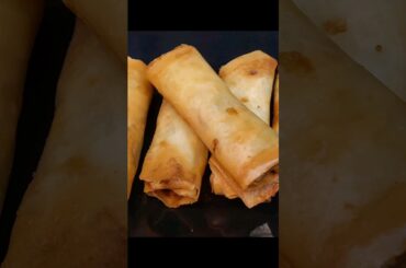 Spring Roll Recipe #springroll #shorts #youtubeshorts