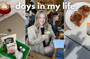 FEW DAYS IN MY LIFE! productive lifestyle, healthy recipes & going to the gym