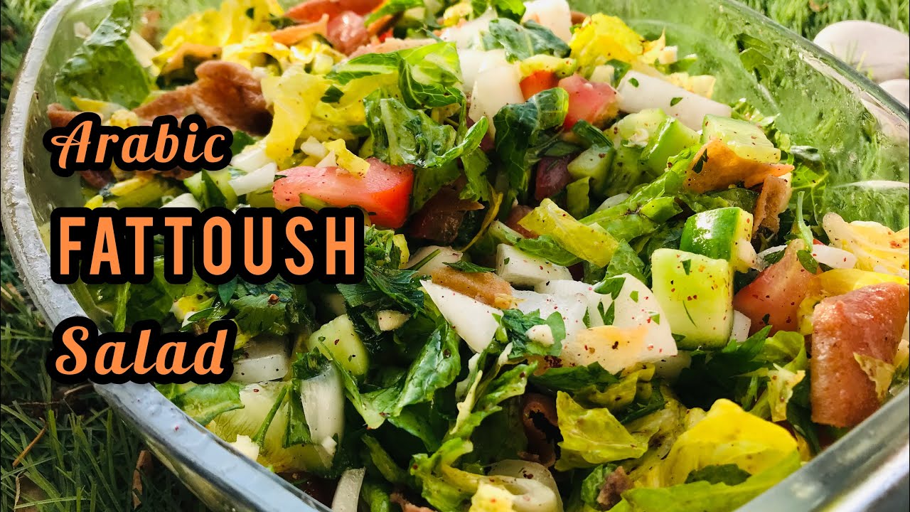 Arabic Fattoush salad Recipe#fattoushsalad #arabic #tasty #authentic #healthy #salad Arabic Fattoush salad Recipe#fattoushsalad #arabic #tasty #authentic #healthy #salad