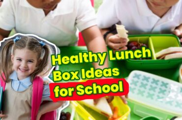 Healthy Lunch Box Ideas For School - Watch Till End - List