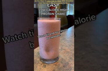 Smoothie Recipes For Weight Loss | Lose 3Kg in a Week | Low Calorie Smoothies For Weight Loss