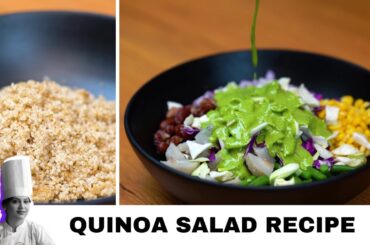 Quinoa Salad Healthy and Delicious Recipe by Chef Poonam Bindra | Perfect for Weight Loss