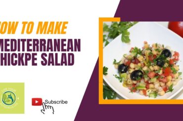 Fresh Mediterranean Chickpea Salad Recipe